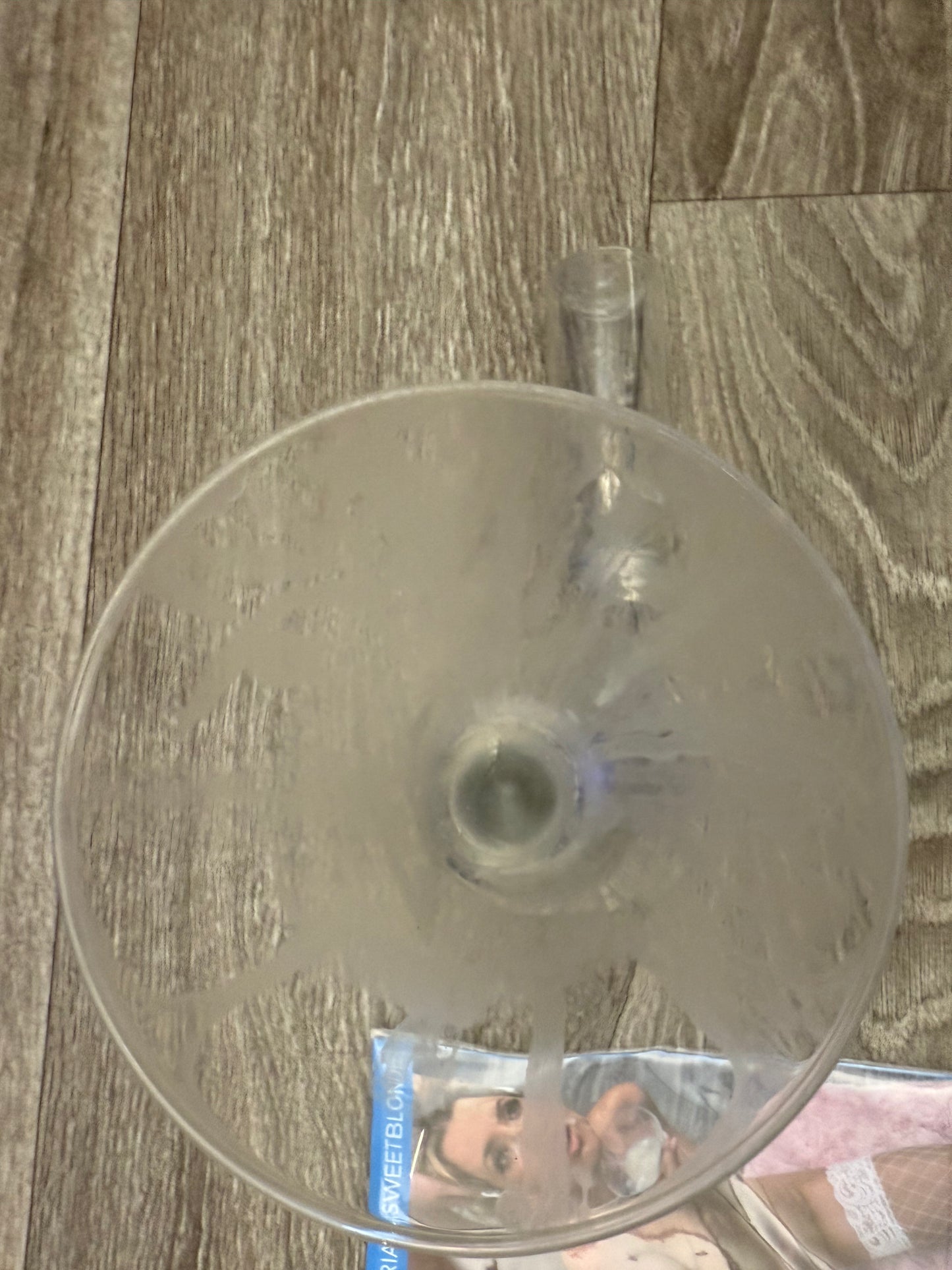 Adriana Sweetblonde Glass and bottle