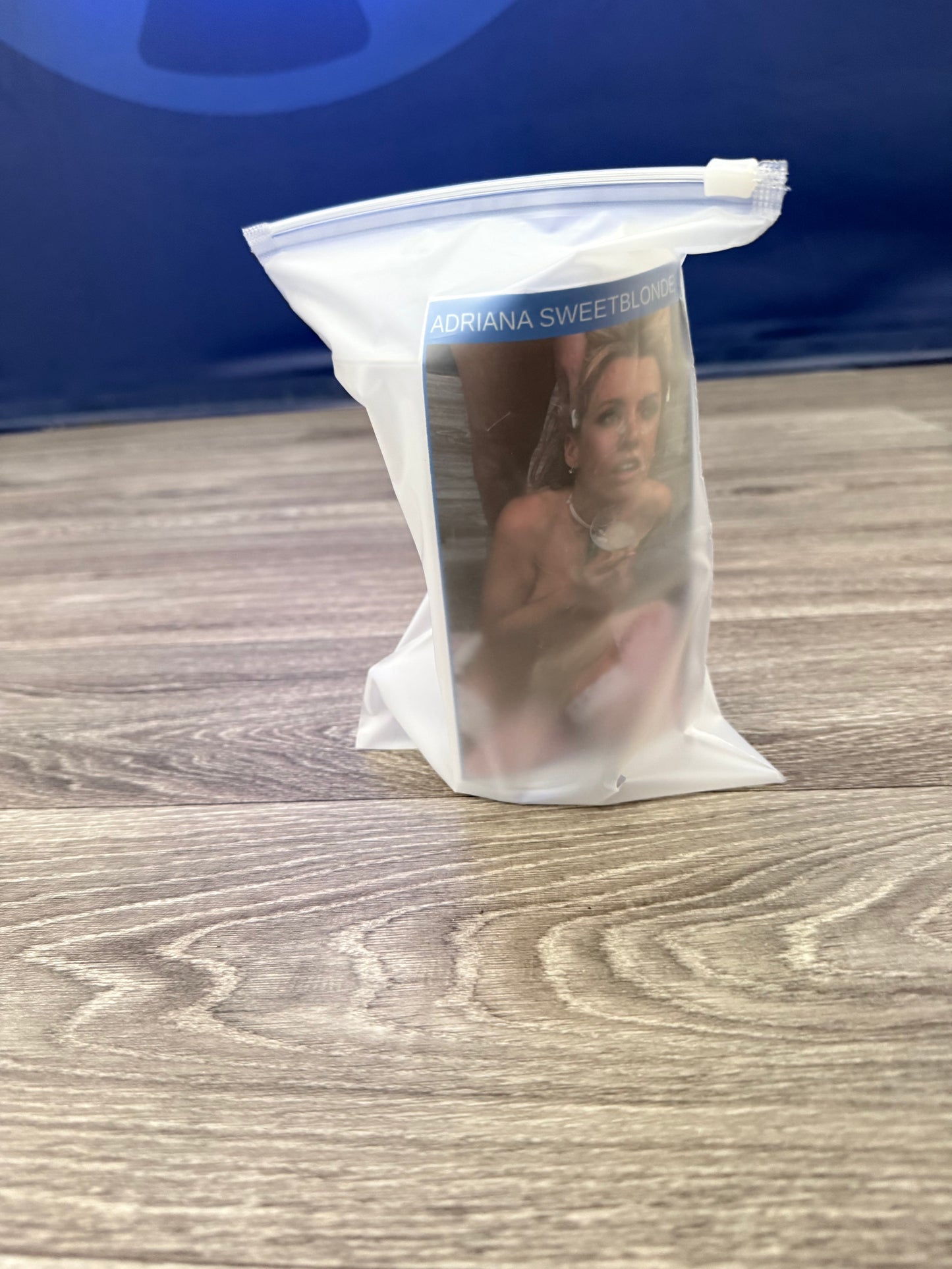 Adriana Sweetblonde Glass and bottle