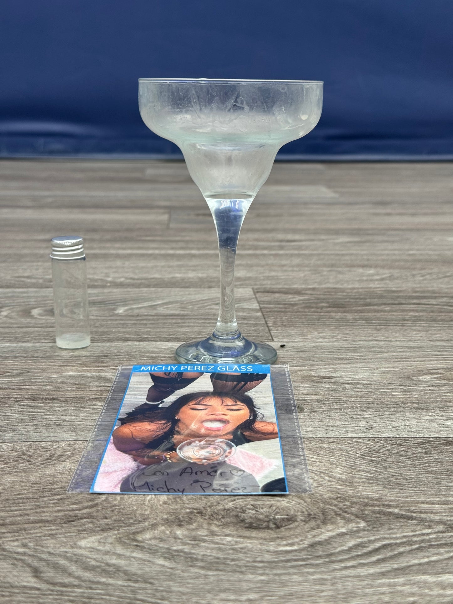Michy Perez Glass and Bottle