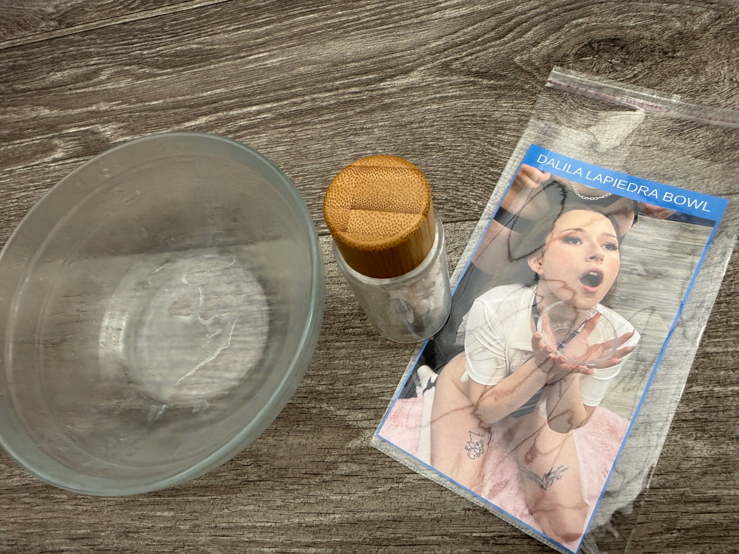 Dalila Lapiedra Bowl and Bottle