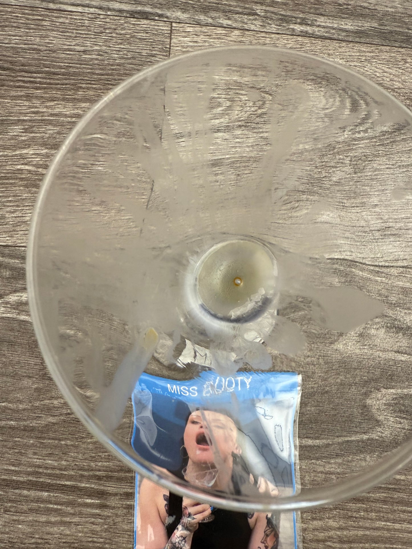 Miss Booty Glass