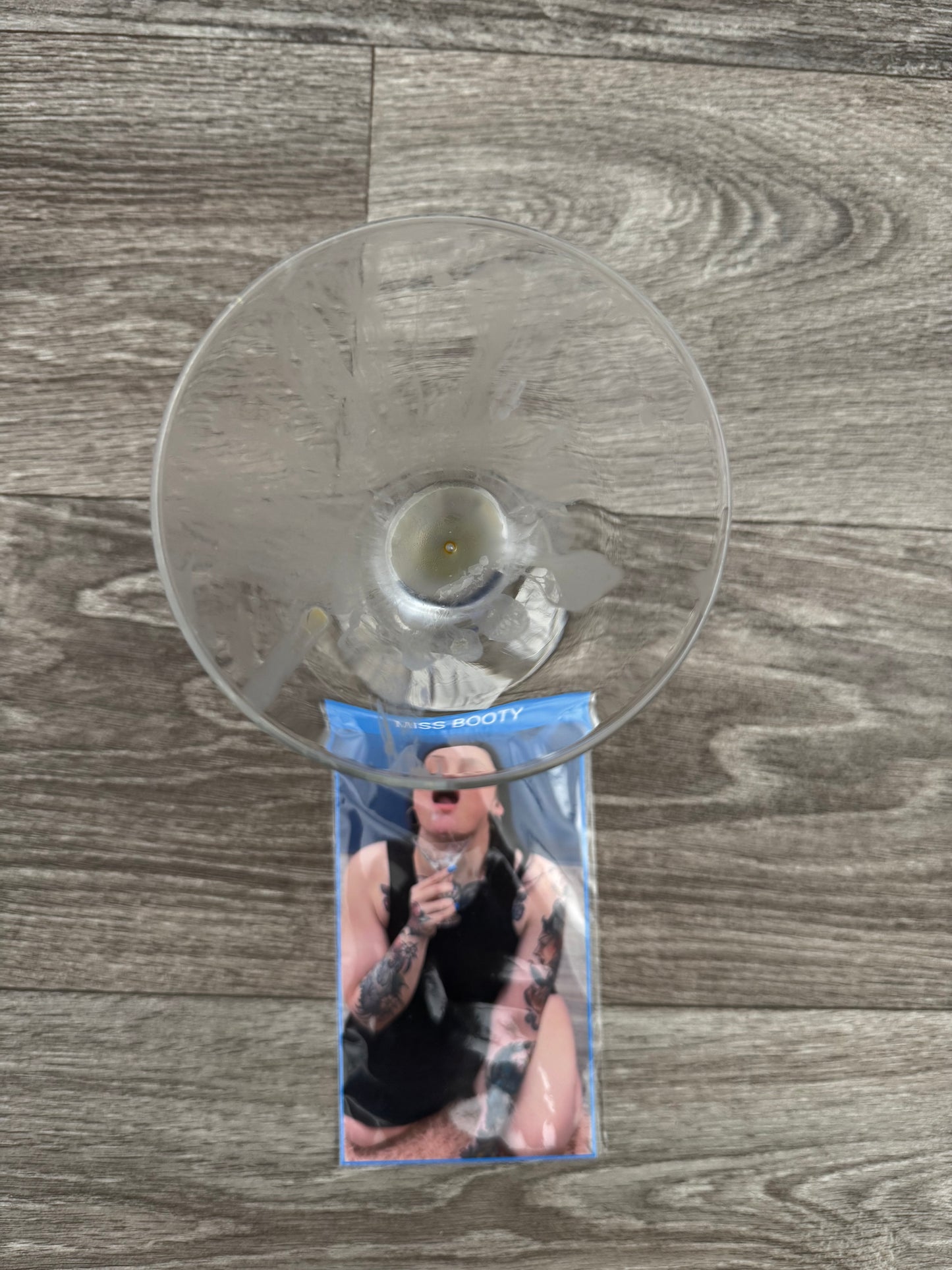 Miss Booty Glass